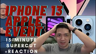 iPhone 13 APPLE EVENT IN 15 MINUTES PLUS REACTION | SEPTEMBER 2021 SUPERCUT