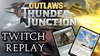 A WILD game vs. Sam Black | Outlaws Of Thunder Junction Draft |