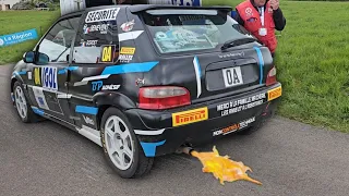 1h de voiture de rallye