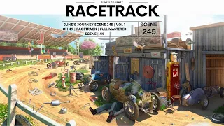 June's Journey Scene 245 | Vol 1 Ch 49 | Racetrack | Full Mastered Scene | 4K