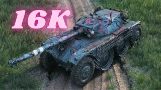 Panhard EBR 105  16K Spot & Damage  World of Tanks #WOT Tank Game