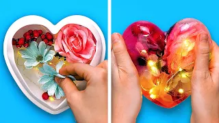 ARTESANÍAS CON RESINA EPOXI QUE ADORARÁS || Miniaturas, ideas de decoración y joyas caseras