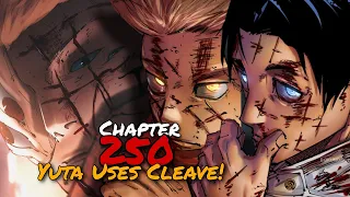 SUKUNA vs YUJI + YUTA + RIKA!!! YUTA USES CLEAVE!!! Jujutsu Kaisen Chapter 250 Full Tagalog Review