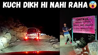 Driving on the dangerous roads to Chitkul at night || India's last village || Spiti 2022 Ep 3