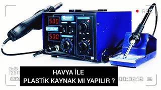 LEHİM MAKİNA SI İLE PLASTİK KAYNAK YAPTIK | PRATİK TEKNİKLER