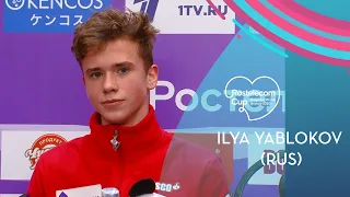 Ilya Yablokov (RUS) | Men Free Skating | Rostelecom Cup 2020 | #GPFigure