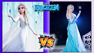 Frozen 2 and 1 Characters IN REAL LIFE 👉@olzishow