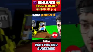 HIMLANDS SMARTY PIE REBIRTH ! | HOGLU IS BACK | #shortvideo #yessmartypie #himlands #minecraft