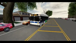 MTARBLX driving a 2011 C40LF #503 on the B100 to Midwood Kings Hwy Station