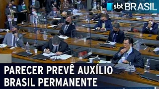 Parecer do Senado prevê Auxílio Brasil permanente | SBT Brasil (24/11/21)