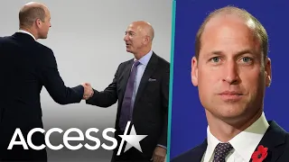 Prince William Meets Jeff Bezos Weeks After Space Tourism Comments