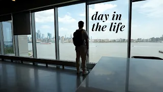day in the life of a software engineer | new york city, walmart hoboken hq, and amazing food