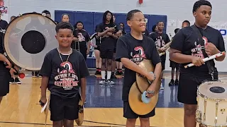 Arthur F. Smith Middle School Drumline - Huntington High Battle of the Bands