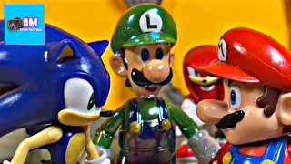 Things you MISSED in MARIO Vs. SONIC (Stop-Motion) Short Film