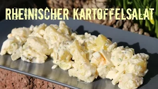 Rheinischer Pellkartoffel Salat - Äädäpelschloot - Beilagenrezept - Kartoffelsalat
