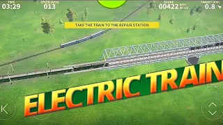 Electric train game 🚆 level/mission 5 easy towing