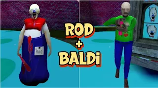 Granny is Rod and Grandpa is Baldi in Granny 3