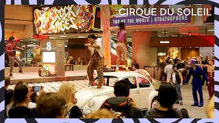 The Beatles LOVE Surprise Airport Anniversary Performance | Cirque du Soleil