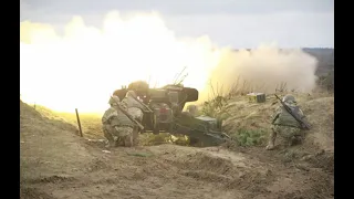 Вблизи оккупированного Крыма украинская артиллерия провела учения.