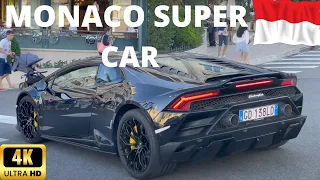 Luxury Supercars Monaco monte Carlo | Luxury Lifestyle | 2022 Summer [4K]