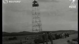 Atomic bomb testing in New Mexico (1945)