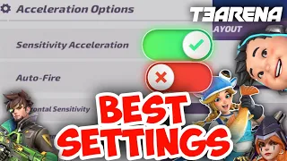 BEST Settings That Will Make You PRO | T3 ARENA