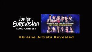 Junior Eurovision 2021 News. Ukraine Reveals its 12 Finalists