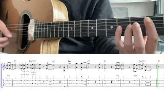 Jardin D'hiver - Tchavolo Schmitt Style Theme | Gypsy Jazz Guitar Tabs