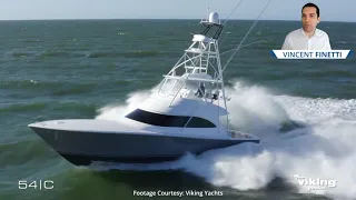 Review of the Viking 54 Convertible Yacht!