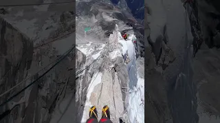 Challenging climbing Ama Dablam mountain (6812m) in Nepal’s Everest Region #viral #everest #shorts