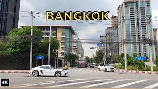 4K Bangkok | Walking on Langsuan road and velaa sindhorn village | Most expensive road in Bangkok!?