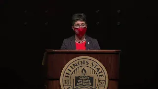 2021 State of the University Address - Illinois State University