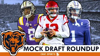 Chicago Bears Mock Draft Roundup From ESPN, PFF, The Athletic, Bleacher Report & Fox Sports