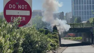 Portland firefighters report large spike in homeless camp fires