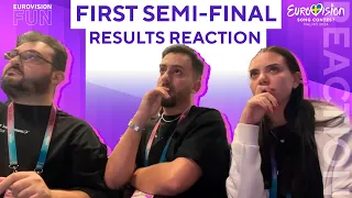 LIVE REACTION στα αποτελέσματα του πρώτου ημιτελικού |EurovisionFun