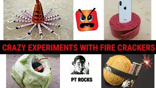 Amazing Experiments With FireCrackers | Diwali Stash 2018 | Crackers Testing | Demo Crackers