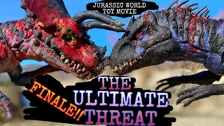 Jurassic World Toy Movie:  The Ultimate Threat - Finale! #indominusrex #ultimasaurus #hybrid #custom