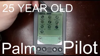 UNBOXING 25 YEAR OLD PALM PILOT!