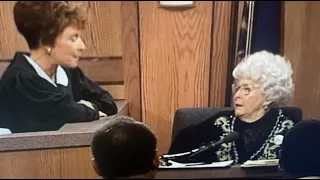 Judge Judy Cross Exams Defendant