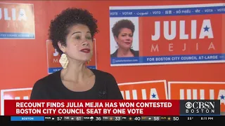 Recount Finds Julie Mejia Wins Contested Boston City Council Seat By 1 Vote