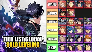 TIERLIST Hunter Terbaru SOLO LEVELING ARISE GLOBAL! Ambil Siapa?