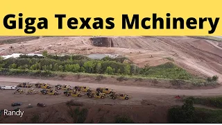 Tesla Moves Heavy Machinery to Giga Texas Preparing The Ground