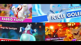 Mario + Rabbids Kingdom Battle - All Bosses