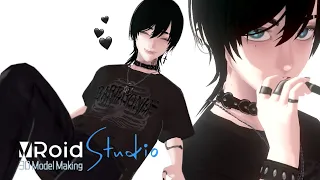 【VRoid Studio】It's actually possible to make an ikemen VRoid model..? | EN/JP