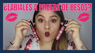 NUEVOS LABIALES RESIST DE VOGUE | ¡A PRUEBA DE BESOS!| ClauCam Channel