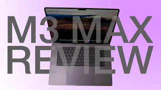 M3 Max 16 Inch MacBook Pro REVIEW!