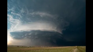 Custer City OK Tornadic Supercell timelapse May 19th 2024