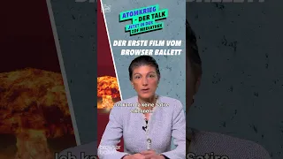 Auch Sahra Wagenknecht kann es kaum erwarten: „Atomkrieg - der Talk“ ➜ https://kurz.zdf.de/atomtalk/