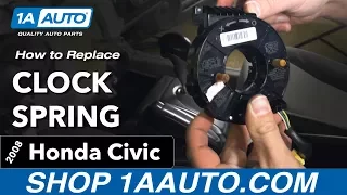 How to Replace Clock Spring 05-11 Honda Civic