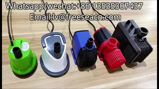 Showing aquarium water pump submersible pump suction pump pool water pump made in China